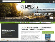 Tablet Screenshot of lmaventure.com